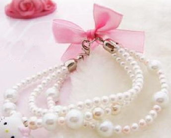 厂家直销 8mm玻璃仿珍珠DIY饰品配件批发与个人卫生用品销售